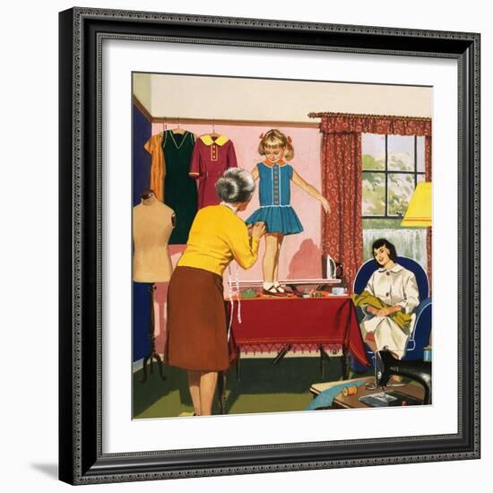 Tailor and Dress Maker-null-Framed Giclee Print