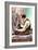 Tailor Examining Work-null-Framed Art Print