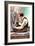 Tailor Examining Work-null-Framed Art Print