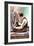 Tailor Examining Work-null-Framed Art Print