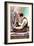 Tailor Examining Work-null-Framed Art Print