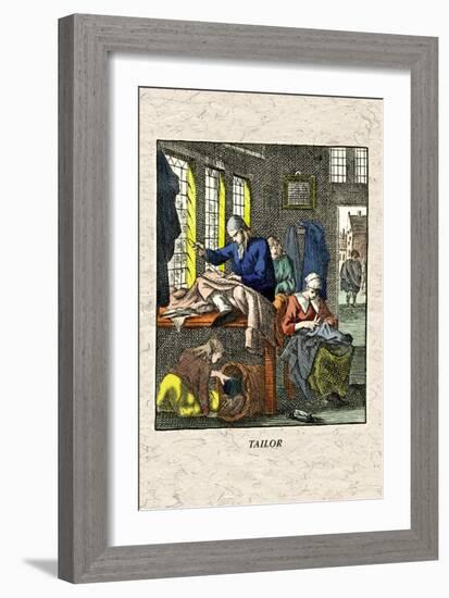 Tailor-null-Framed Art Print