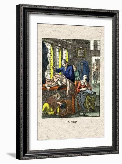 Tailor-null-Framed Art Print