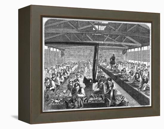 Tailors' and Shoemakers' at Coldbath Fields Prison-null-Framed Stretched Canvas