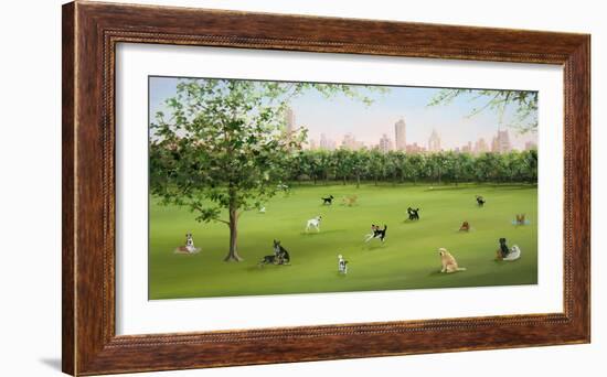 Tails of Central Park-Carol Saxe-Framed Art Print