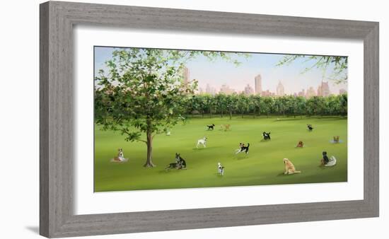 Tails of Central Park-Carol Saxe-Framed Art Print