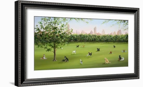 Tails of Central Park-Carol Saxe-Framed Art Print