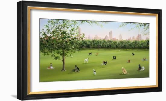 Tails of Central Park-Carol Saxe-Framed Art Print