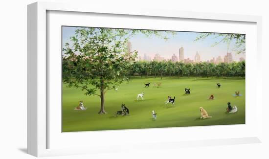 Tails of Central Park-Carol Saxe-Framed Art Print