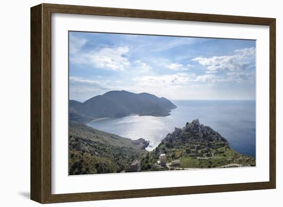 Tainaron Blue Retreat in Mani, Greece-George Meitner-Framed Photographic Print