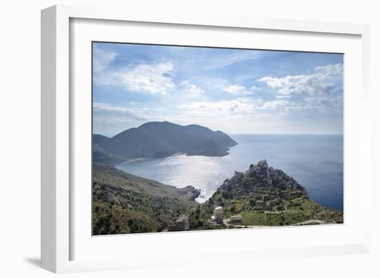 Tainaron Blue Retreat in Mani, Greece-George Meitner-Framed Photographic Print