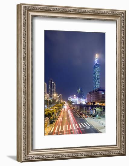 Taipei 101 Building, Taipei, Taiwan, Asia-Christian Kober-Framed Photographic Print