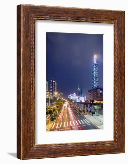 Taipei 101 Building, Taipei, Taiwan, Asia-Christian Kober-Framed Photographic Print