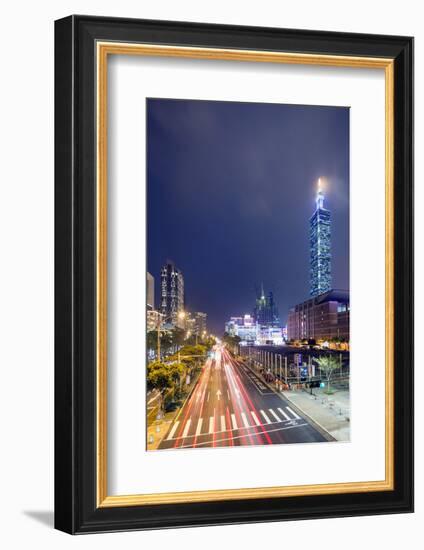 Taipei 101 Building, Taipei, Taiwan, Asia-Christian Kober-Framed Photographic Print