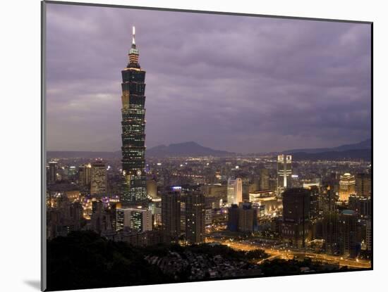 Taipei 101 Skyscraper, Taipei, Taiwan-Michele Falzone-Mounted Photographic Print