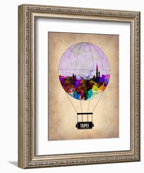 Taipei Air Balloon-NaxArt-Framed Premium Giclee Print
