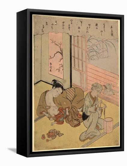 Taira No Kanemori-Suzuki Harunobu-Framed Premier Image Canvas