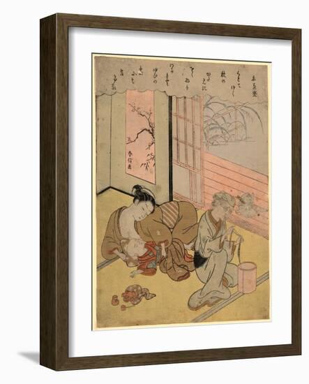 Taira No Kanemori-Suzuki Harunobu-Framed Giclee Print