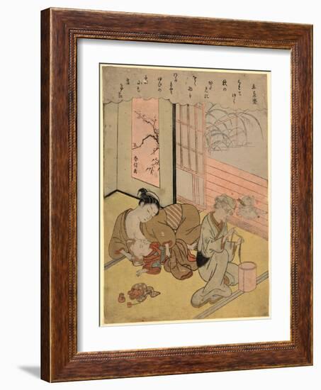 Taira No Kanemori-Suzuki Harunobu-Framed Giclee Print
