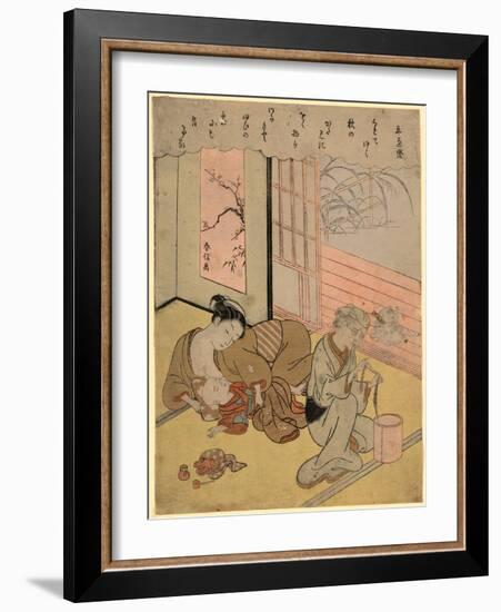 Taira No Kanemori-Suzuki Harunobu-Framed Giclee Print