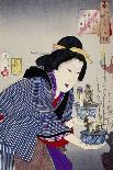 The Ghost of Genji's Love-Taiso Yoshitoshi-Framed Giclee Print