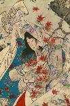 Maple Leaf Gathering-Taiso Yoshitoshi-Art Print