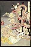 Pandora's Box: Omoi Tsuzura and Yokubari Obasan-Taiso Yoshitoshi-Art Print