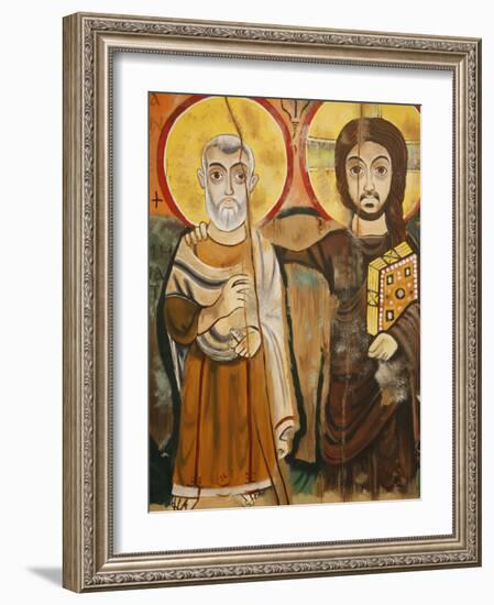 Taize Icon, Geneva, Switzerland, Europe-Godong-Framed Photographic Print