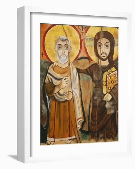 Taize Icon, Geneva, Switzerland, Europe-Godong-Framed Photographic Print