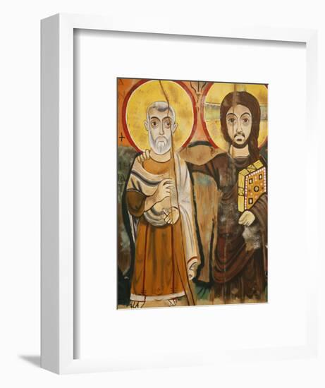 Taize Icon, Geneva, Switzerland, Europe-Godong-Framed Photographic Print