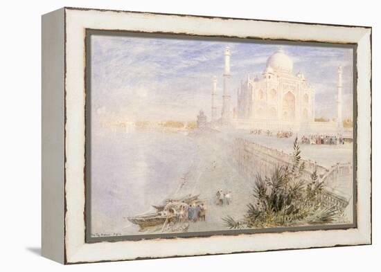 Taj Mahal, 1896 (W/C on Paper)-Albert Goodwin-Framed Premier Image Canvas