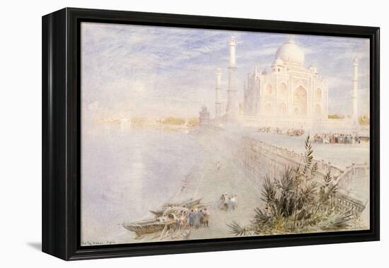 Taj Mahal, 1896 (W/C on Paper)-Albert Goodwin-Framed Premier Image Canvas