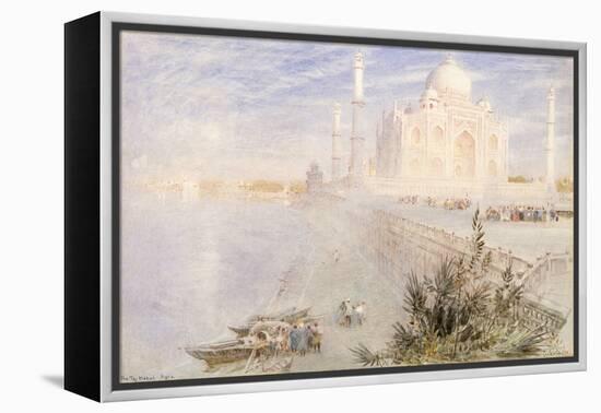 Taj Mahal, 1896 (W/C on Paper)-Albert Goodwin-Framed Premier Image Canvas