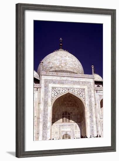 Taj Mahal, Agra, India, 1632-1654-null-Framed Photographic Print