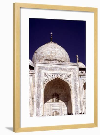 Taj Mahal, Agra, India, 1632-1654-null-Framed Photographic Print