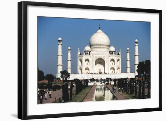 Taj Mahal, Agra, India, 1632-1654-null-Framed Photographic Print