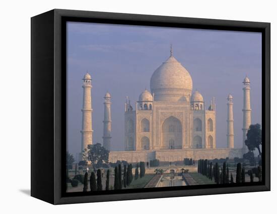 Taj Mahal, Agra, India-Jon Arnold-Framed Premier Image Canvas