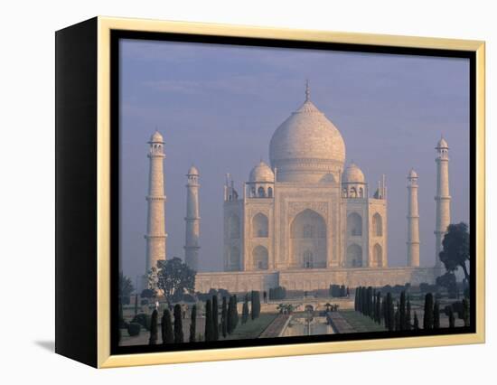 Taj Mahal, Agra, India-Jon Arnold-Framed Premier Image Canvas