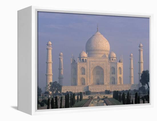 Taj Mahal, Agra, India-Jon Arnold-Framed Premier Image Canvas
