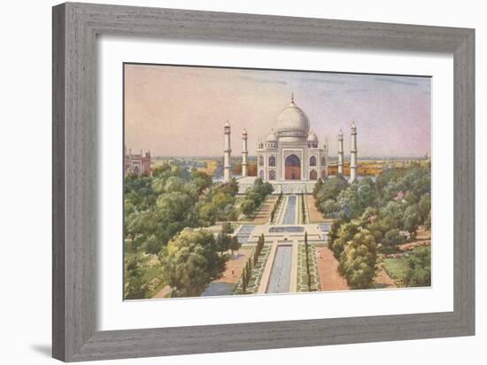 Taj Mahal, Agra, India-null-Framed Art Print