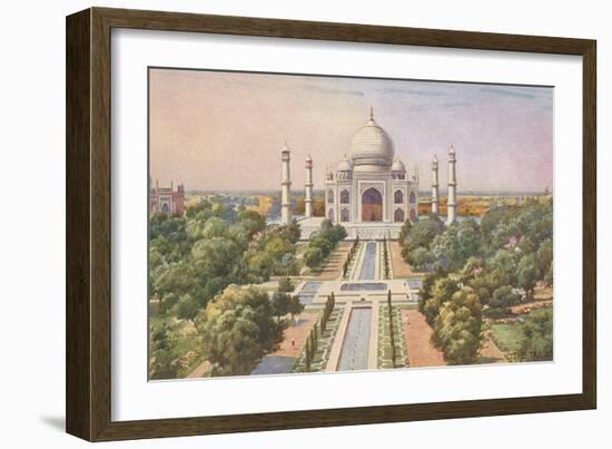 Taj Mahal, Agra, India-null-Framed Art Print