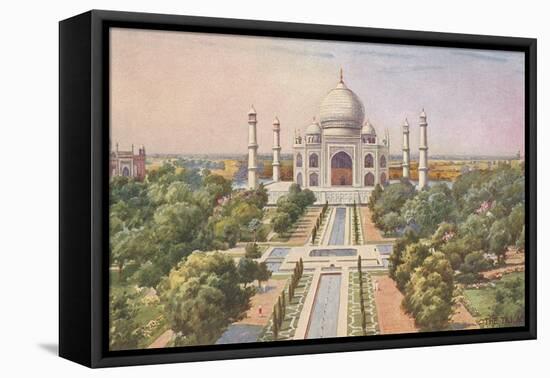 Taj Mahal, Agra, India-null-Framed Stretched Canvas