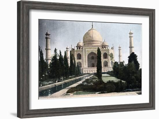 Taj Mahal, Agra, Uttar Pradesh, India, C1890-null-Framed Giclee Print