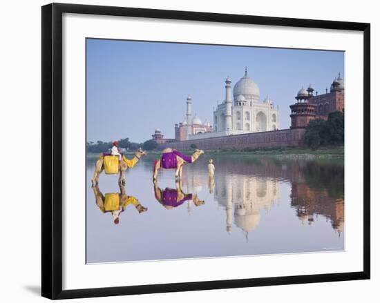 Taj Mahal, Agra, Uttar Pradesh, India-Doug Pearson-Framed Photographic Print