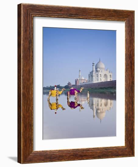 Taj Mahal, Agra, Uttar Pradesh, India-Doug Pearson-Framed Photographic Print