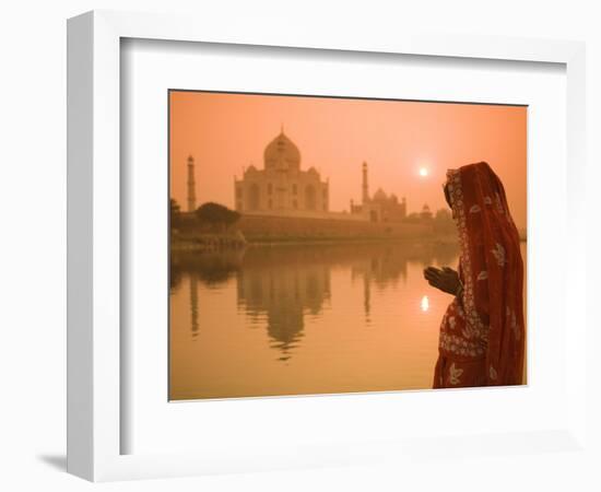 Taj Mahal, Agra, Uttar Pradesh, India-Doug Pearson-Framed Photographic Print