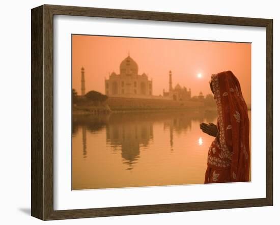 Taj Mahal, Agra, Uttar Pradesh, India-Doug Pearson-Framed Photographic Print