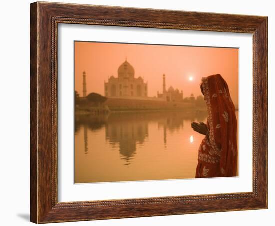 Taj Mahal, Agra, Uttar Pradesh, India-Doug Pearson-Framed Photographic Print