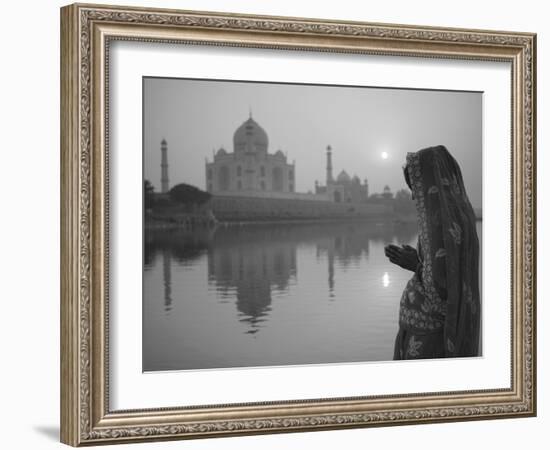 Taj Mahal, Agra, Uttar Pradesh, India-Doug Pearson-Framed Photographic Print