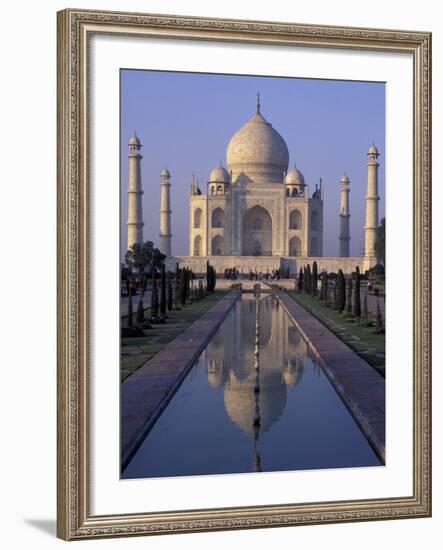 Taj Mahal, Agra, Uttar Pradesh, India-Peter Oxford-Framed Photographic Print